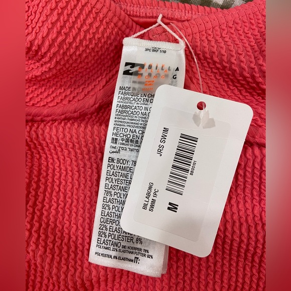 Billabong Women's Summer High Rib Underwire One-Piece Swimsuit - Picture 6 of 7